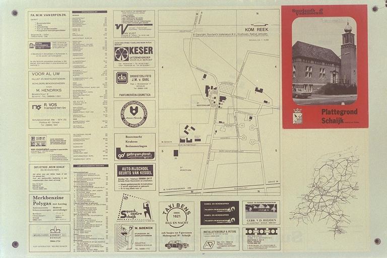 Afbeelding Kom Reek Bij Plattegrond Schaijk En Reek